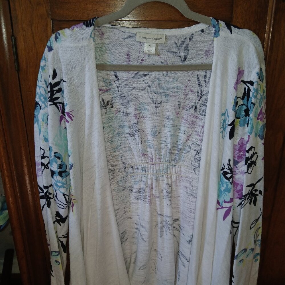 Christopher & Banks size XL cardigan